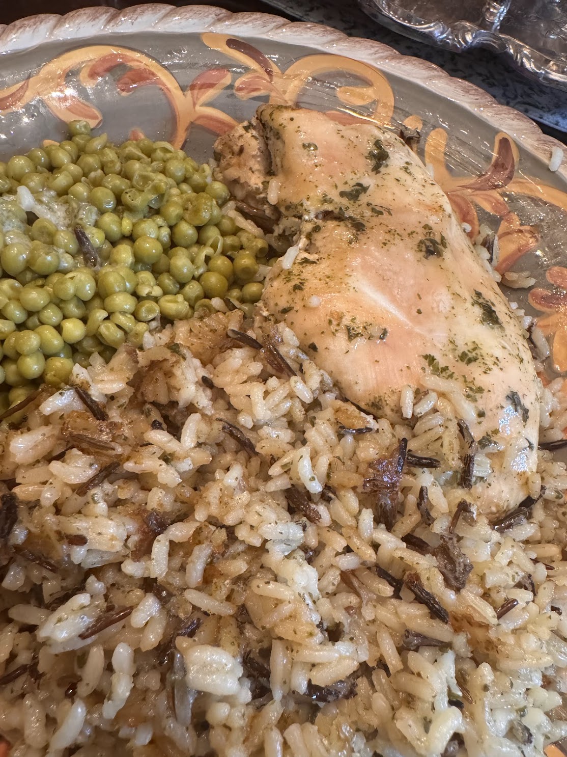 The Ranch Kitchen's Creamy Buttered Chicken & Wild Rice